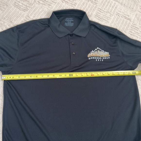 Cabela’s Club Members Only 2012 black polo shirt, new with tags, Size Large - Picture 16 of 16